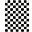 Tappeto Scacchi - Grigio Scuro - Cotone Organico - Little Chefs Collection - 120 x 160 cm