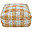 Pouf Scacchi - Bianco e Miele - Cotone - Little Chefs Collection Pouf Scacchi - Bianco e Miele - Cotone - Little Chefs Collection