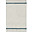 Tappeto - Panna e Azzurro - Cotone Organico - Little Chefs Collection