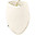 Bavaglio a Bandana - Avorio - 100% Cotone Biologico