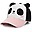 Berretto Estivo 3D con Visiera - Panda - 100% Cotone Berretto Estivo 3D con Visiera - Panda - 100% Cotone