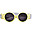 Occhiali da Sole Glee - Giallo Pastello - 0-9m con Cinturino Regolabile - 100% Protezione Raggi UV Occhiali da Sole Glee - Giallo Pastello - 0-9m con Cinturino Regolabile - 100% Protezione Raggi UV