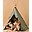 Tenda Tipi Nevada - Eden Green - Cotone Bio e Legno Tenda Tipi Nevada - Eden Green - Cotone Bio e Legno