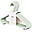 Set 15 Appendiabiti Bambini in Paglia di Grano - Verde - Design Slim Set 15 Appendiabiti Bambini in Paglia di Grano - Verde - Design Slim