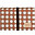 Fasciatoio Waterproof Hyde Park - Terracotta Checks - 50x70 cm - Cotone bio