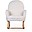 Sedia a Dondolo per Allattamento Teddy - Bianco