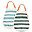Set 2 Bavaglini Impermeabili a Strisce - Blu e Verde - con Tasca! Set 2 Bavaglini Impermeabili a Strisce - Blu e Verde - con Tasca!