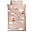 Set Copripiumino e Federa Happy Clouds 100 x 130 cm cm - Cipria - 100% Cotone Biologico