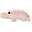 Croco il Coccodrillo - Il Morbidissimo Peluche - 33 x 12 cm - Cipria Croco il Coccodrillo - Il Morbidissimo Peluche - 33 x 12 cm - Cipria