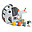 Set Gioco - Sorting Box - Elphee - Grigio - 20 x 10 x 17 cm - in Legno Set Gioco - Sorting Box - Elphee - Grigio - 20 x 10 x 17 cm - in Legno