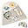 Set Gioco - Puzzle - Lalee - Sabbia - 20 x 18 cm - in Legno Set Gioco - Puzzle - Lalee - Sabbia - 20 x 18 cm - in Legno