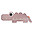 Misuratore d'Altezza - Croco - Cipria - Fino a 140 cm!