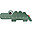 Misuratore d'Altezza - Croco - Verde - Fino a 140 cm! Misuratore d'Altezza - Croco - Verde - Fino a 140 cm!