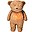 Peluche con Lucina da Notte e Rumori Rosa - Beige - Certificato GOTS e Oeko-Tex