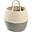 Cesto Portaoggetti Zoco - Vintage Blue/Natural - Bereber Collection - 35 x 30 x 30 cm
