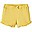Pantaloni Corti - Giallo - 100% Cotone Organico Pantaloni Corti - Giallo - 100% Cotone Organico