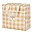 Borsa Termica Sunshine - Quadretti arancione/bianco - Cotone Organico Borsa Termica Sunshine - Quadretti arancione/bianco - Cotone Organico