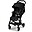 Passeggino Beezy - Moon Black/Black - con Cintura One-Pull