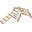 Triangolo Fipitri con Rampa - in Legno - Natural - Il Gioco Sicuro per Piccoli Scalatori! Triangolo Fipitri con Rampa - in Legno - Natural - Il Gioco Sicuro per Piccoli Scalatori!