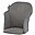 Cuscino per Seggiolone Lemo - Suede Grey/Mid Grey - Super Comfort Cuscino per Seggiolone Lemo - Suede Grey/Mid Grey - Super Comfort