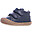 Scarpe di Pelle Cocoon Velcro - Blu - Suola in Morbida Gomma - Adatte per i Primi Passi