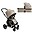Duo Hub+ Passeggino + Navicella - Timeless Taupe - Tessuto Sostenibile!