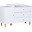 Cassettiera con Fasciatoio Removibile - Bianco - 3 Cassetti + 1 Anta con Ripiani