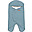 Sacco Nanna Babynomade - Blu - Imbottitura Interna in Pile
