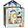 3-in-1 Sonaglio - Massaggiagengive - Gioco da Bagno - Razzo - Vroom Vroom Friends - 100% Caucciù Naturale