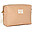 Diva Waterproof Beauty Case - Nude - 16x25x10 cm - Cotone Bio Diva Waterproof Beauty Case - Nude - 16x25x10 cm - Cotone Bio