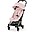 Passeggino Coya - Peach Pink Telaio Rosegold - Leggero e Ultracompatto dalla Nascita ai 4 Anni