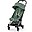 Passeggino Coya - Leaf Green Telaio Chrome - Leggero e Ultracompatto dalla Nascita ai 4 Anni