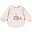 Bavaglio a Maniche Lunghe Impermeabile con Tasca - Wally - Rosa Cipria - Certificato Oeko-Tex Bavaglio a Maniche Lunghe Impermeabile con Tasca - Wally - Rosa Cipria - Certificato Oeko-Tex