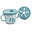 Tazza con Beccuccio e Snack - Elphee - Blu - 100% PP Alimentare