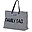 Family Bag Borsa Weekend - Pied de Poule - 55x18x40 cm