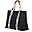 Family Bag Borsa Weekend - Nera - Collezione Signature - 55x18x40 cm