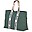 Family Bag Borsa Weekend - Verde - Collezione Signature - 55x18x40 cm