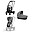 DUO Priam4 - Telaio Passeggino Chrome Black con Seat Pack e Navicella Mirage Grey