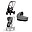 DUO Priam4 - Telaio Passeggino Rosegold con Seat Pack e Navicella Mirage Grey DUO Priam4 - Telaio Passeggino Rosegold con Seat Pack e Navicella Mirage Grey
