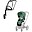 Passeggino Priam4 - Telaio Passeggino Rosegold con Seat Pack Leaf Green Passeggino Priam4 - Telaio Passeggino Rosegold con Seat Pack Leaf Green