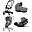 TRIO Mios3 - Telaio Passeggino Rosegold con Seat Pack, Navicella e Ovetto Mirage Grey TRIO Mios3 - Telaio Passeggino Rosegold con Seat Pack, Navicella e Ovetto Mirage Grey