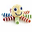 Piovra Multicolore - Pupazzino con Sonaglio (Altezza 15 cm) - Fair Trade Piovra Multicolore - Pupazzino con Sonaglio (Altezza 15 cm) - Fair Trade