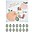 Kit Primo Anno Sweet as a Peach - Copertina Swaddle in Mussola di Cotone + 14 Cards - Per I Bebè più Social Kit Primo Anno Sweet as a Peach - Copertina Swaddle in Mussola di Cotone + 14 Cards - Per I Bebè più Social