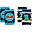 Pacco da 2 Ginocchiere Antiscivolo per Gattonare - Sherman lo Squalo e Devin il Dinosauro - Cotone Pacco da 2 Ginocchiere Antiscivolo per Gattonare - Sherman lo Squalo e Devin il Dinosauro - Cotone
