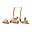 Carrello Primi Passi - Rosa - con 20 Blocchi - Legno di Faggio Certificato FSC Carrello Primi Passi - Rosa - con 20 Blocchi - Legno di Faggio Certificato FSC