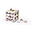Cubo Attività in Legno - Rosa - 5 in 1 - Legno di Faggio Certificato FSC