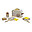 Tostapane Giocattolo in Legno - Beige - con Accessori - Legno di Faggio Certificato FSC Tostapane Giocattolo in Legno - Beige - con Accessori - Legno di Faggio Certificato FSC
