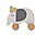 Giocattolo da Trainare in Legno - Elefante - Incoraggia il Movimento Giocattolo da Trainare in Legno - Elefante - Incoraggia il Movimento