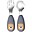 Set Posate Forchetta e Cucchiaio - Leo il Leone - Avio - Silicone e Acciaio Inox Set Posate Forchetta e Cucchiaio - Leo il Leone - Avio - Silicone e Acciaio Inox