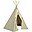 Tenda Tipi Nevada - Laurel Green - Cotone Bio e Legno